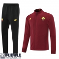 Sweatjacke AS Roma rote Rose Herren 21 22 JK173