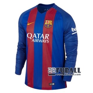 22Fuball: FC Barcelona Retro Langarm Heimtrikot Herren 2016-2017