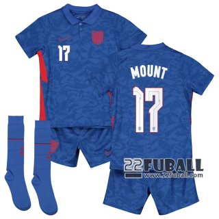 22Fuball: England Auswärtstrikot Kinder (Mount #17) Em 2020 2021