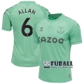 22Fuball: Everton Ausweichtrikot Herren (Allan #6) 2020-2021