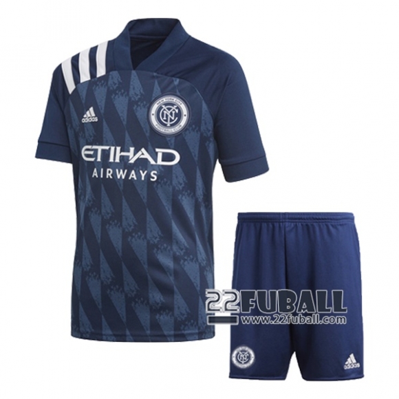 22Fuball: New York City Auswärtstrikot Kinder 2020-2021
