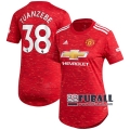 22Fuball: Manchester United Heimtrikot Damen (Axel Tuanzebe #38) 2020-2021