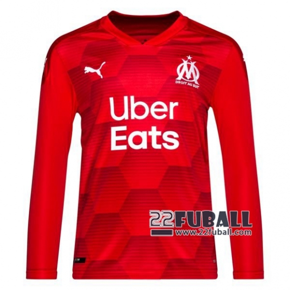 22Fuball: Olympique Marseille Langarm Torwarttrikot Herren 2020-2021