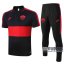 22Fuball: AS Roma Poloshirt Schwarz - Rot 2020 2021 P06
