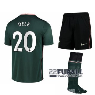 22Fuball: Tottenham Hotspur Auswärtstrikot Kinder (David Dele #20) 2020-2021