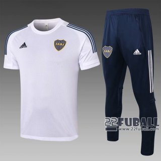 22Fuball: Boca Juniors Trainingstrikot Weiß 2020 2021 Tt71