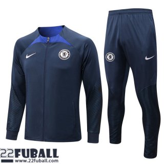 Sweatjacke Chelsea blau Herren 22 23 JK525