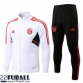 Sweatjacke Bayern Munchen Weiß Herren 22 23 JK528