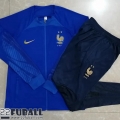 Sweatjacke Frankreich Blau Herren 22 23 JK404