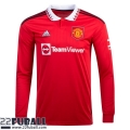 Fussball Trikots Manchester United Heimtrikot Herren Langarm 22 23