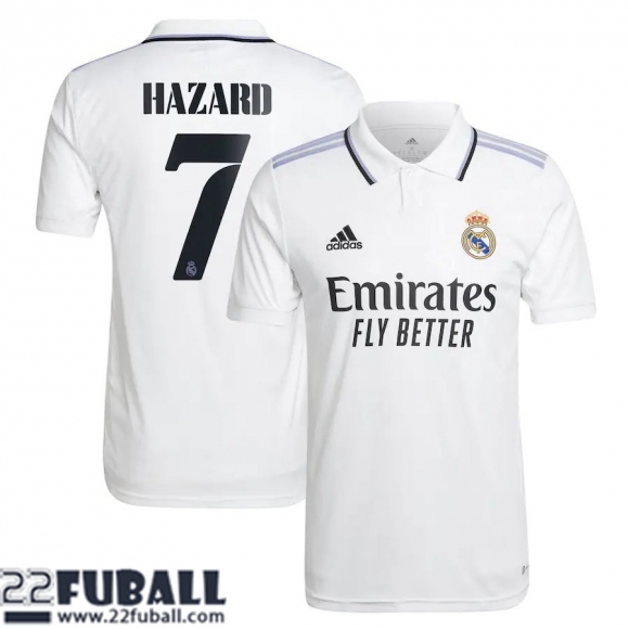 Fussball Trikots Real Madrid Heimtrikot Herren 22 23 Hazard 7