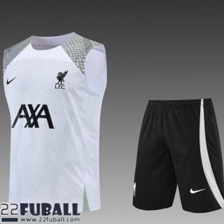 Survetement Ohne Ärmel Liverpool Weiß Herren 22 23 TG399