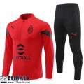 Trainingsanzug AC Milan Rouge Herren 22 23 TG420