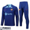 Trainingsanzug Barcelona blau Herren 22 23 TG525