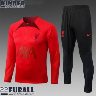 Trainingsanzug Liverpool Rouge Kinder 22 23 TK454