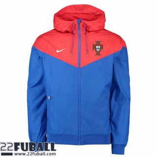 Sweatjacke Kapuzen Portugal blau Herren 22 23 WK180
