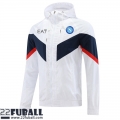 Sweatjacke Kapuzen Naples Weiss Herren 22 23 WK216