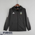 Sweatjacke Kapuzen Argentinien schwarz Herren 22 23 WK94
