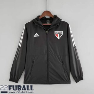 Sweatjacke Kapuzen Sao Paulo schwarz Herren 22 23 WK96