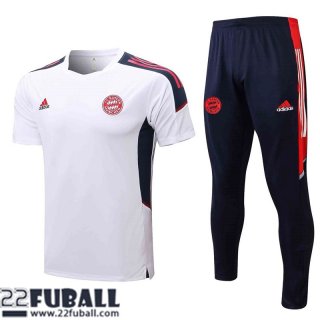 T-Shirt Bayern Munchen Weiß Herren 22 23 PL407