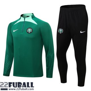 Trainingsanzug Nigeria grün Herren 22 23 TG242