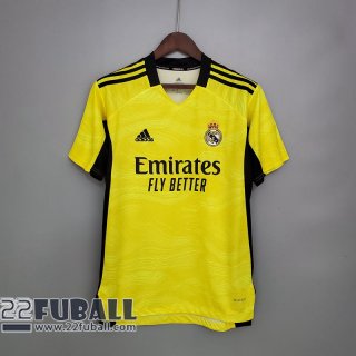 Fussball trikots Torwart Real Madrid gelb 2021 2022