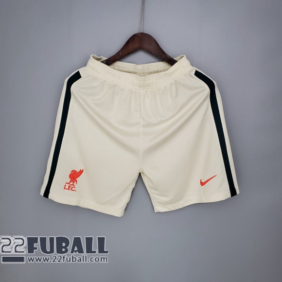Fussball Shorts Liverpool Auswärtstrikot Herren 2021 2022 DK19