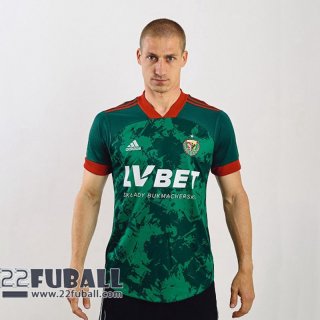Fussball trikots Śląsk Wrocław Heimtrikot Herren 2021 2022