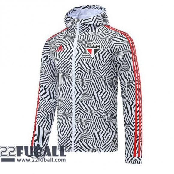 Windjacke Sao Paulo schwarz et weiß 2021 2022 WK07