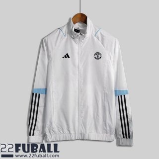 Windjacke Manchester United Weiss Herren 23 24 WK383