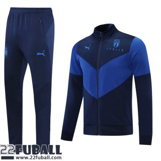 Sweatjacke Italien Blau Herren 21 22 JK97