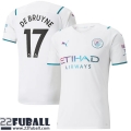 Fussball Trikots Manchester City Auswärtstrikot Herren 21 22 # De Bruyne 17
