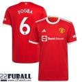 Fussball Trikots Manchester United Heimtrikot Herren 21 22 # Pogba 6