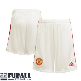 Fussball Shorts Manchester United Heimtrikot Herren 21 22 DK38