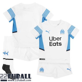 Fussball Trikots Olympique Marseille Heimtrikot Kinder 21 22