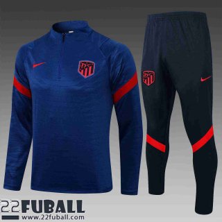 Trainingsanzug Atletico Madrid Blau Herren 21 22 TG65