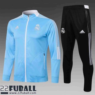 Sweatjacke Real Madrid bleu Kinder 21 22 TK63